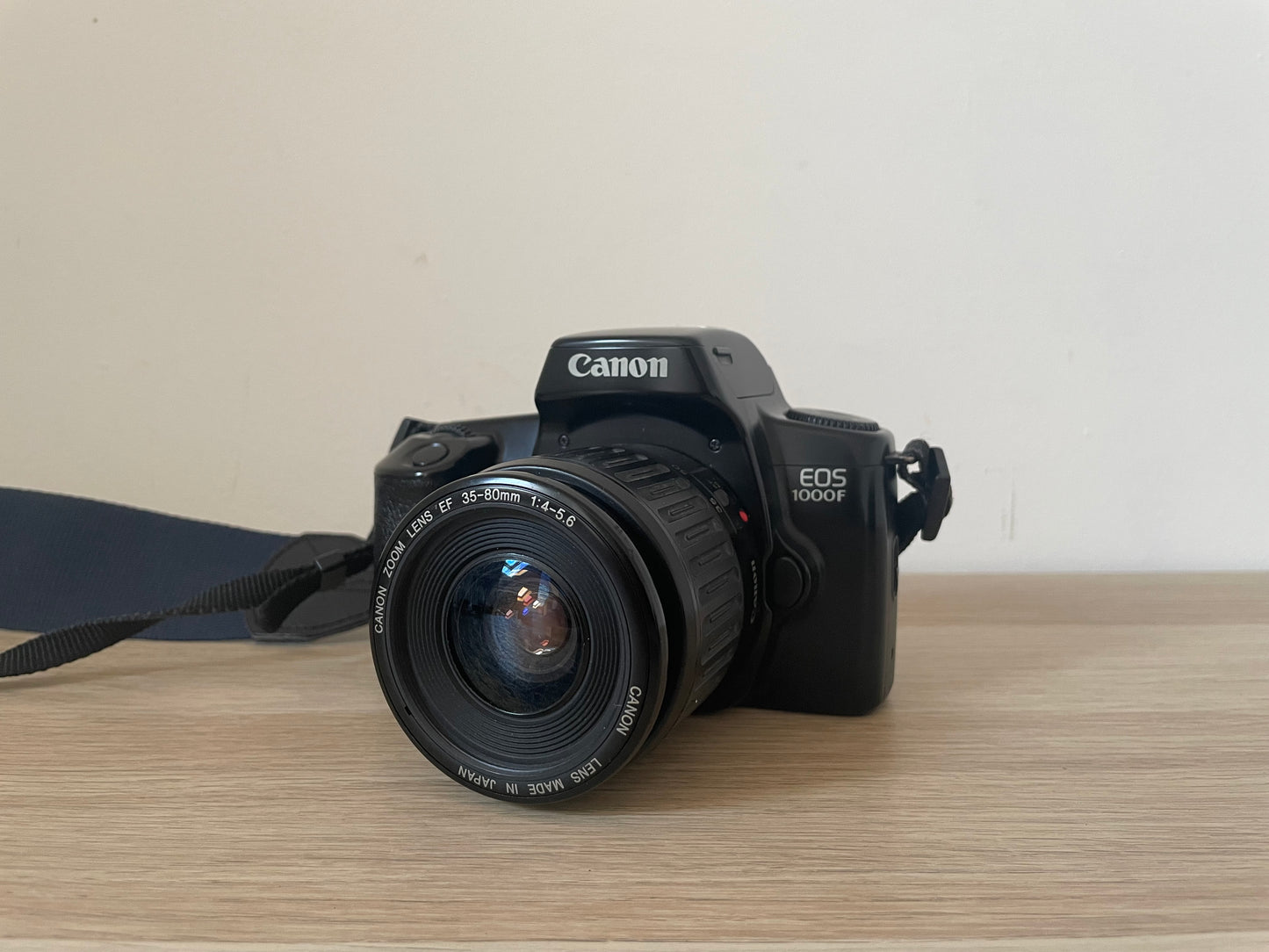 Fotocamera Analogica Canon EOS 1000F Con Obiettivo 35-80mm Reflex SLR Rebel