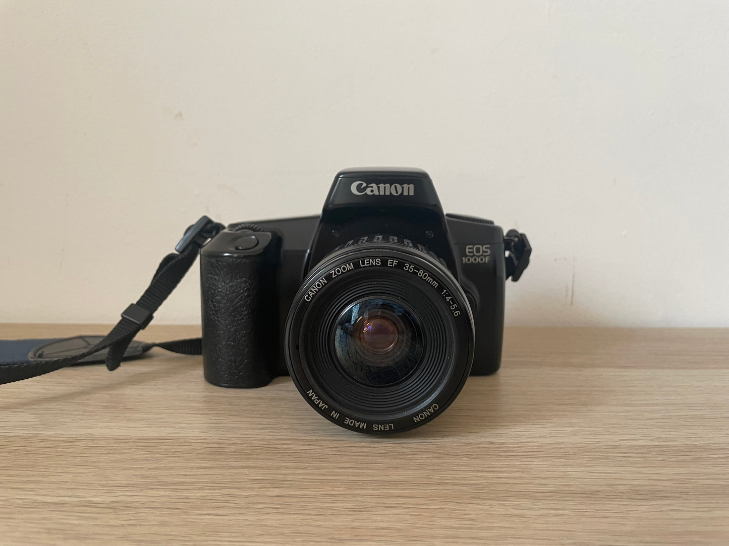 Fotocamera Analogica Canon EOS 1000F Con Obiettivo 35-80mm Reflex SLR Rebel