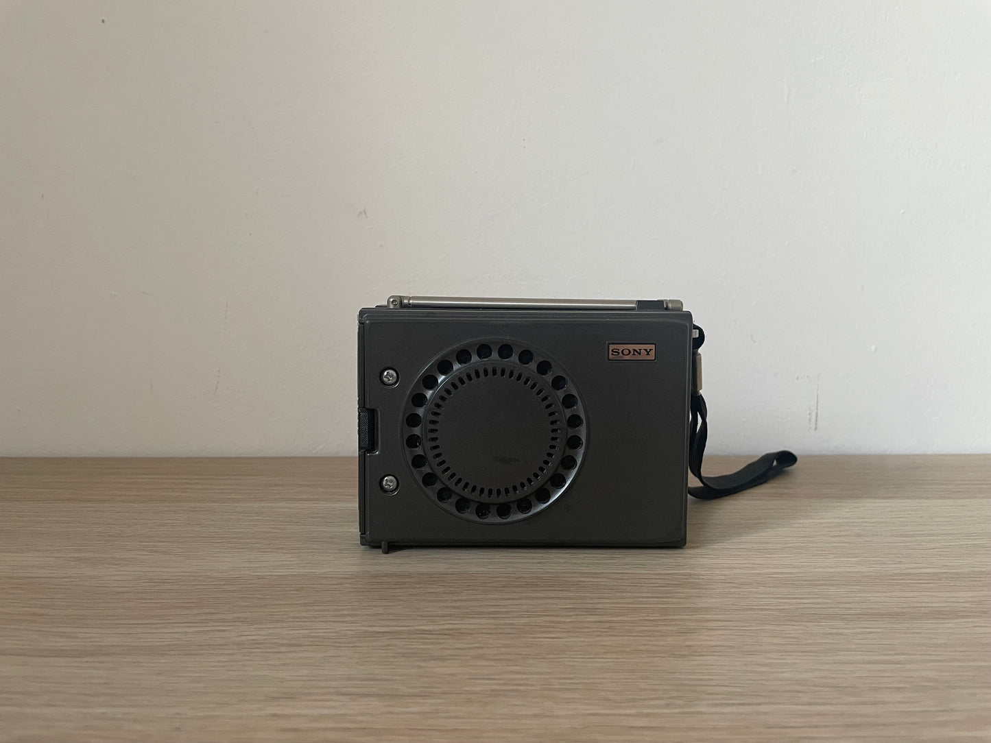 Radio Portatile Sony ICF 7800 Am Fm Vintage Anni 70 Made In Japan Nero Antenna