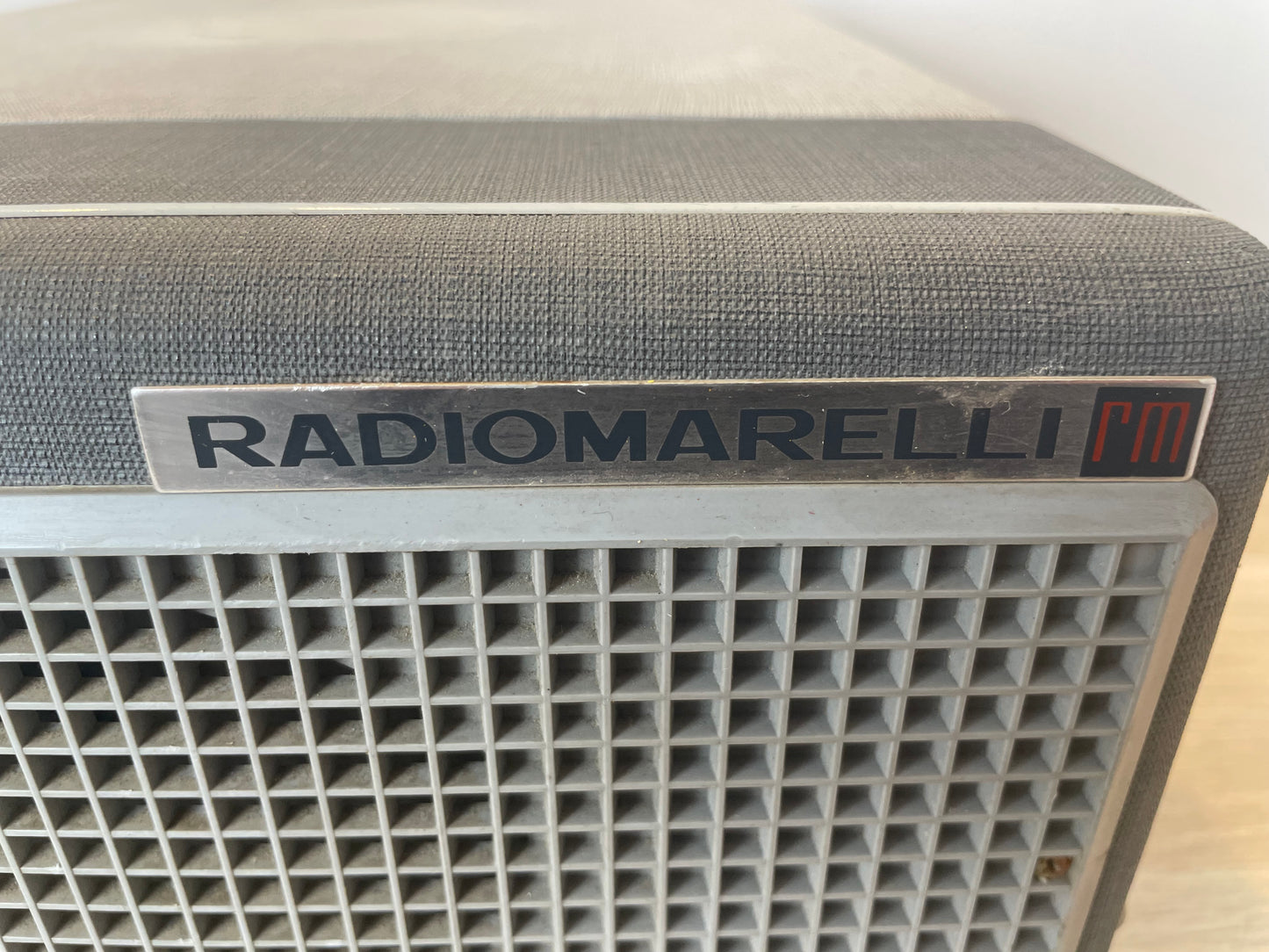 Fonovaligia Radiomarelli VF 14T Vintage Epoca Anni 60 Per Pezzi Di Ricambio Grigio