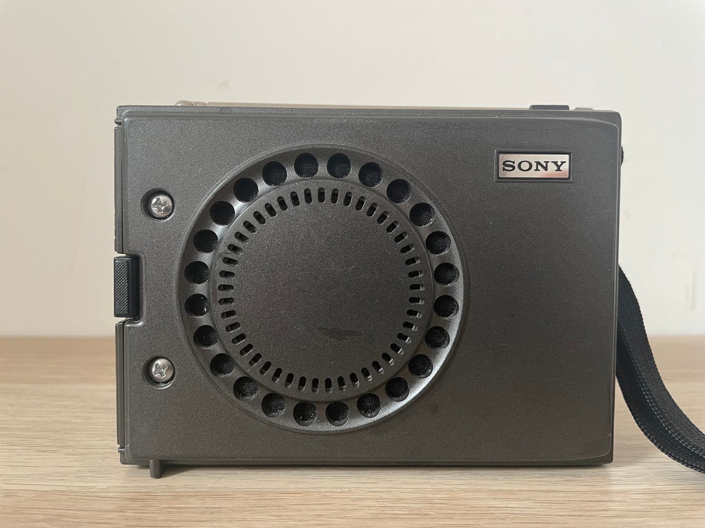 Radio Portatile Sony ICF 7800 Am Fm Vintage Anni 70 Made In Japan Nero Antenna