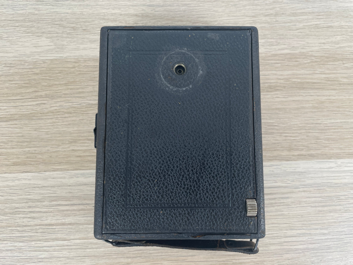 Antica Fotocamera A Soffietto Obiettivo Compur Macchina Fotografica Epoca Nero