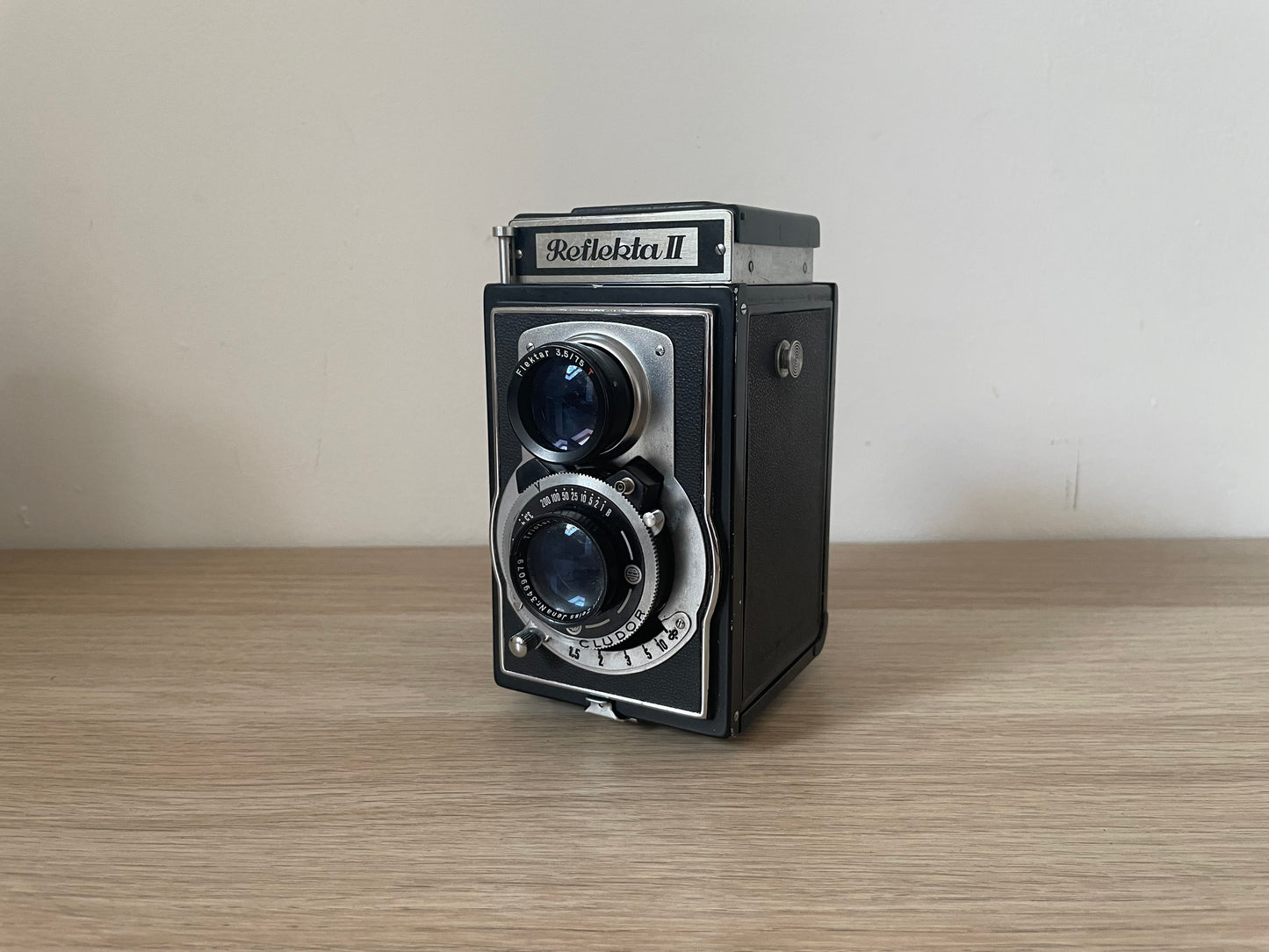 Fotocamera Biottica Reflekta II Vintage Germania Est Epoca Anni 50 6x6 TLR