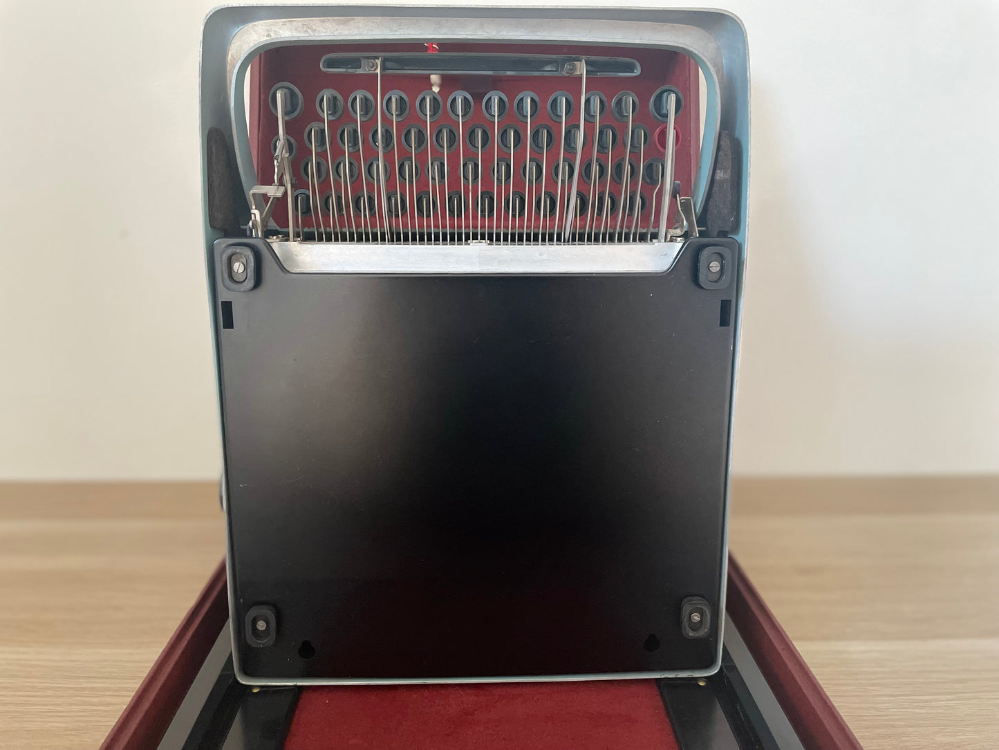 Macchina Da Scrivere Olivetti Studio 44 Vintage Epoca Nizzoli Anni 50 Custodia