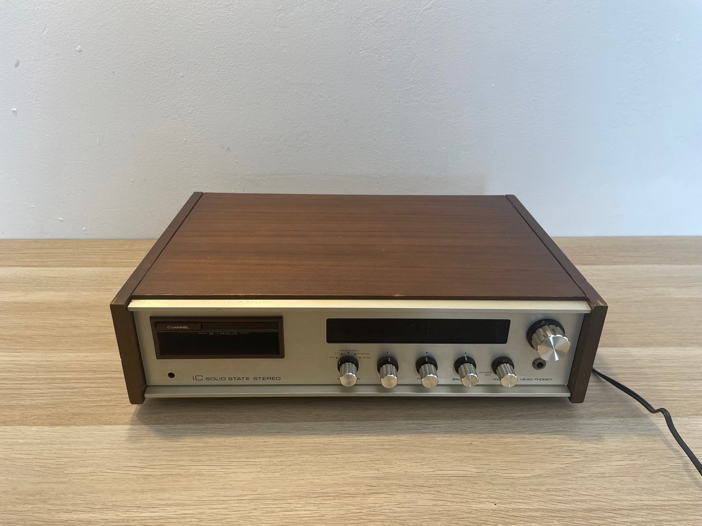 Lettore Stereo 8 Tuner Precor IC Solid State Stereo Amplificatore Integrato Vintage 70