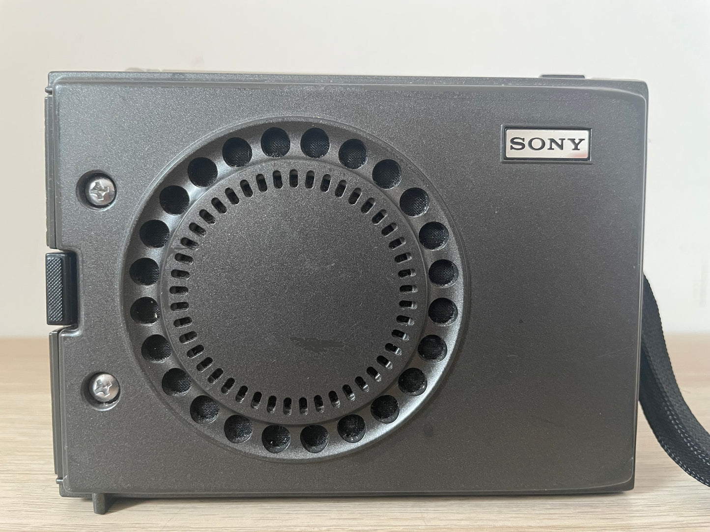 Radio Portatile Sony ICF 7800 Am Fm Vintage Anni 70 Made In Japan Nero Antenna