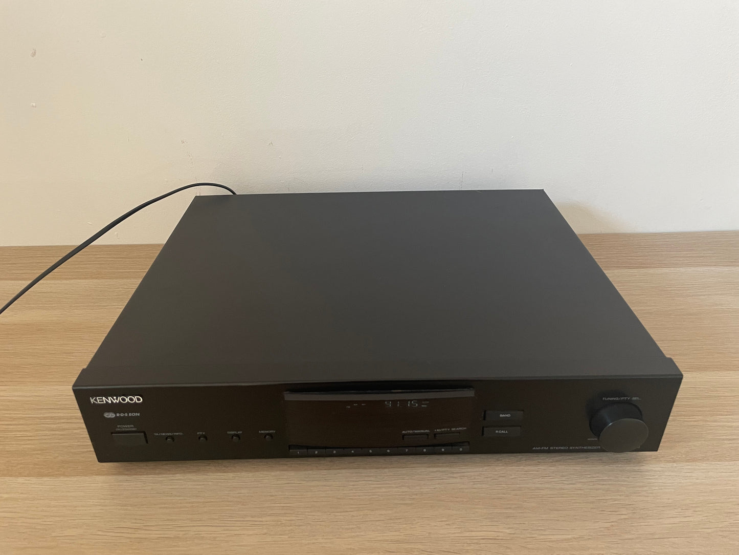 Amplificatore E Tuner Kenwood KA-1060 KT-2080 Stereo Hifi Vintage Nero Anni 90
