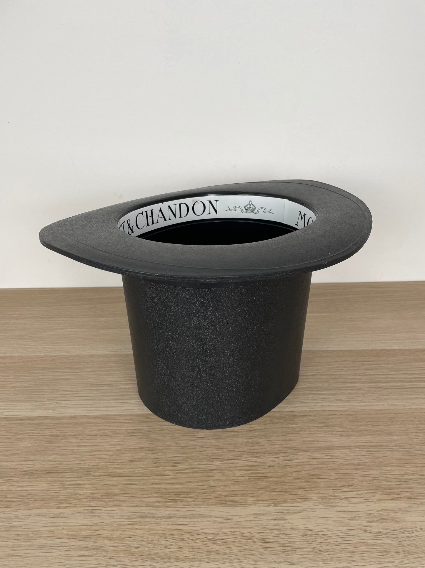 Glacette Secchiello Ghiaccio Moët & Chandon Francia Vintage Cilindro Nero Raro