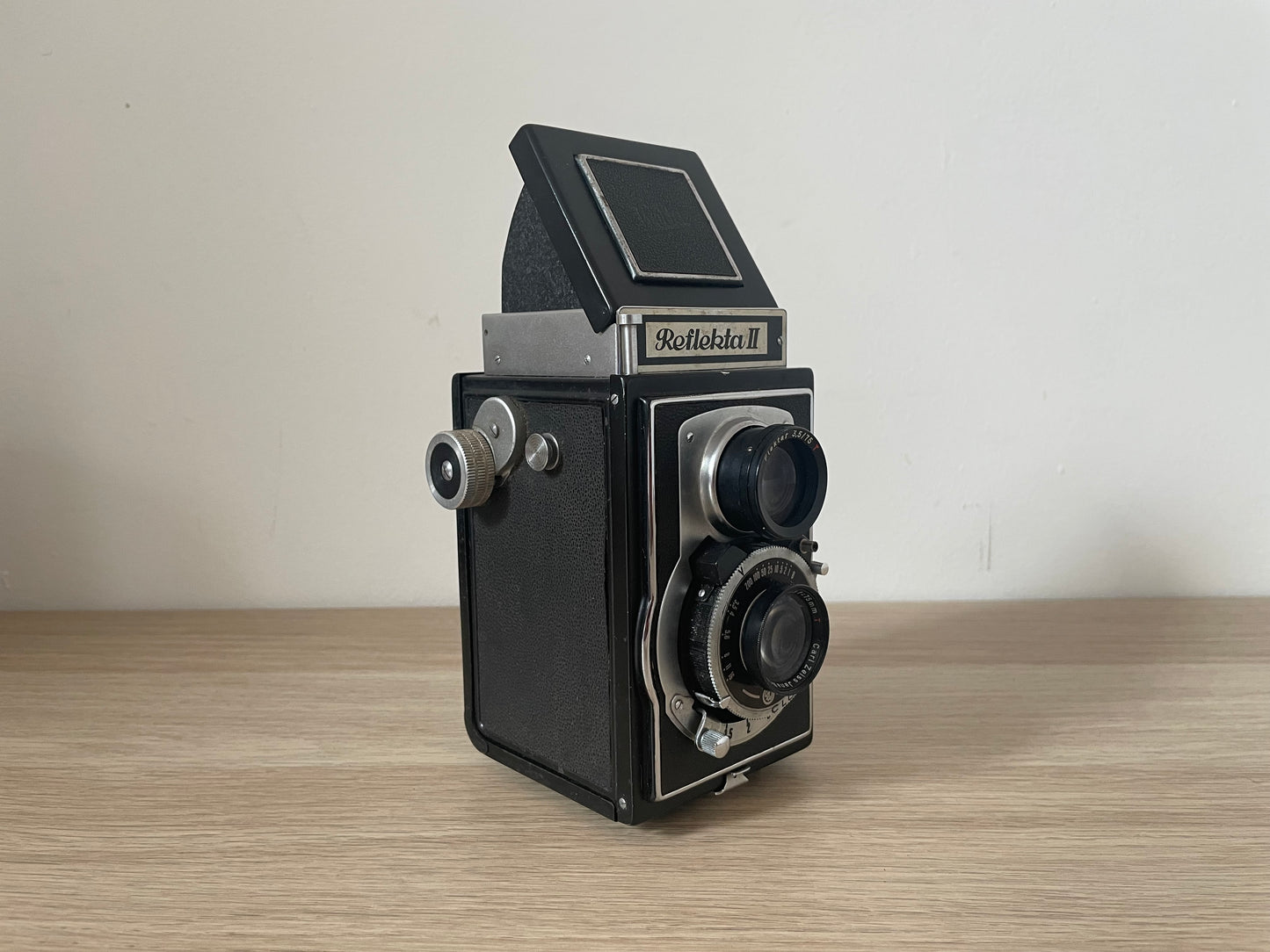 Fotocamera Biottica Reflekta II Vintage Germania Est Epoca Anni 50 6x6 TLR