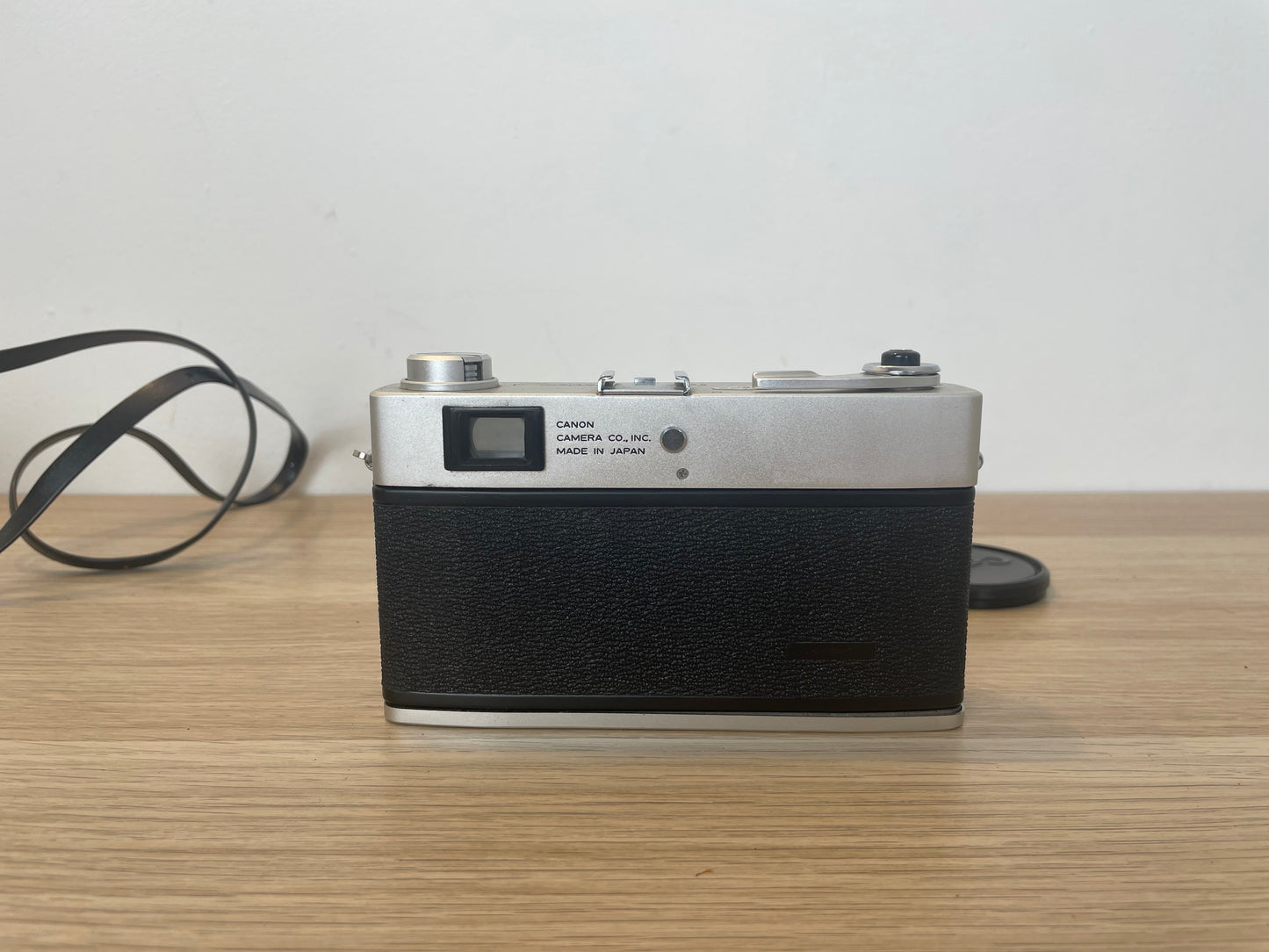 Fotocamera Analogica Canon Canonet QL25 Telemetro 35mm Obiettivo Vintage Nera