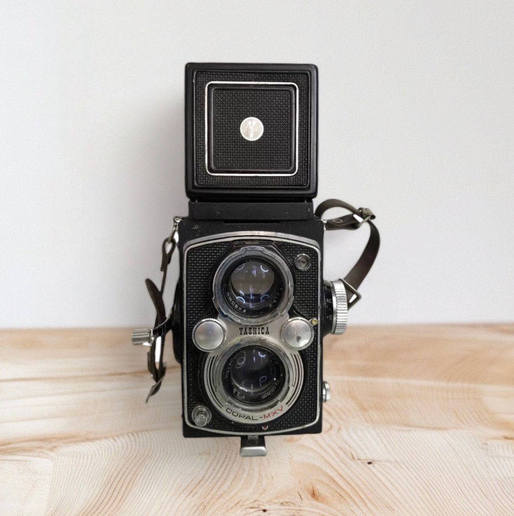 Fotocamera Biottica Yashica MAT EM Obiettivo Copal MXV Macchina Fotografica TLR