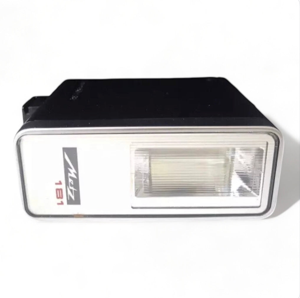 Flash Metz 181 Analogico Compatibile Con Fotocamera Reflex Analogica Canon