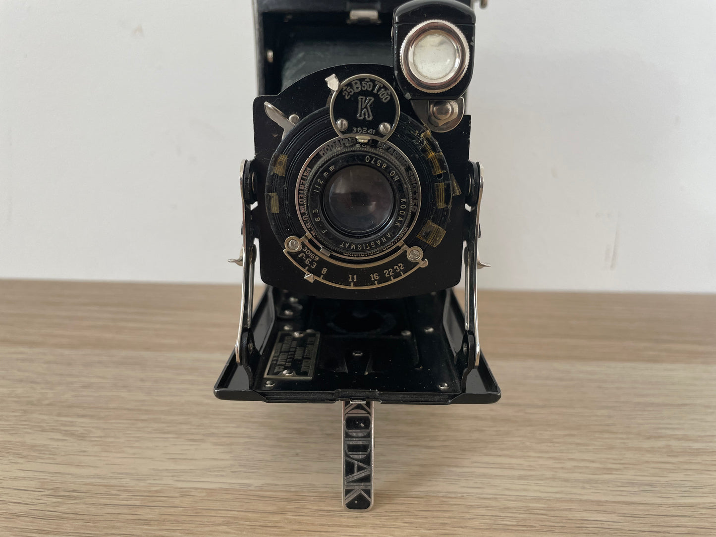 Antica Fotocamera A Soffietto Kodak Pellicola 6x9 Epoca Anni 50 Vintage