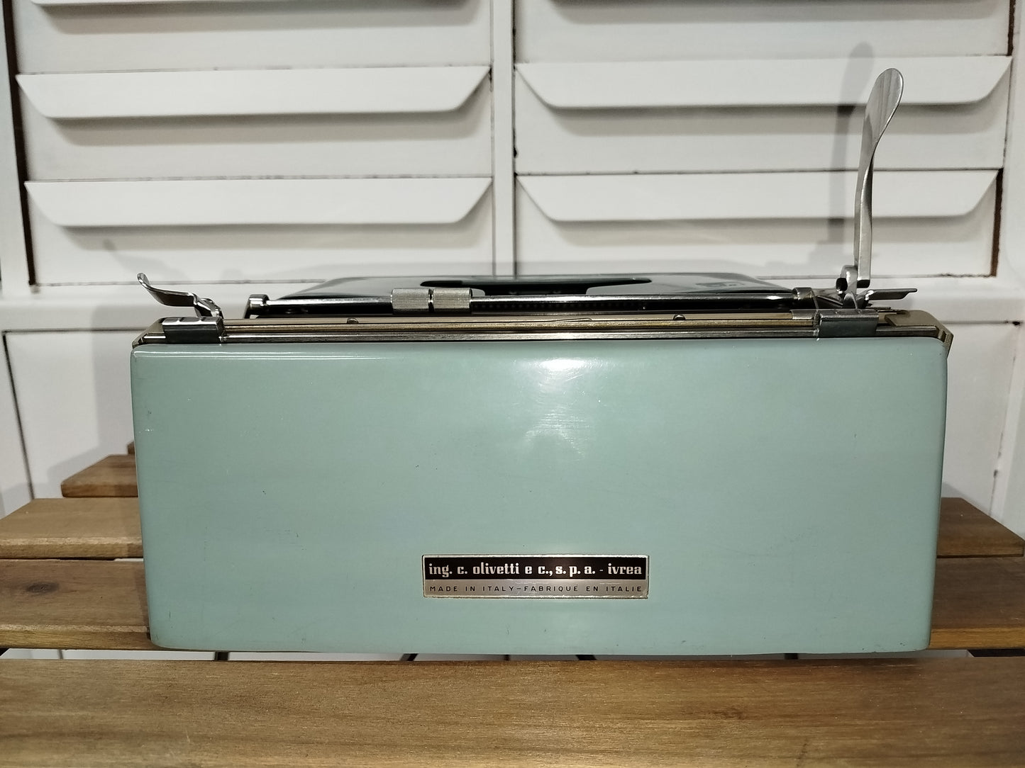 Macchina Da Scrivere Olivetti Studio 44 Vintage Epoca Con Custodia Funzionante