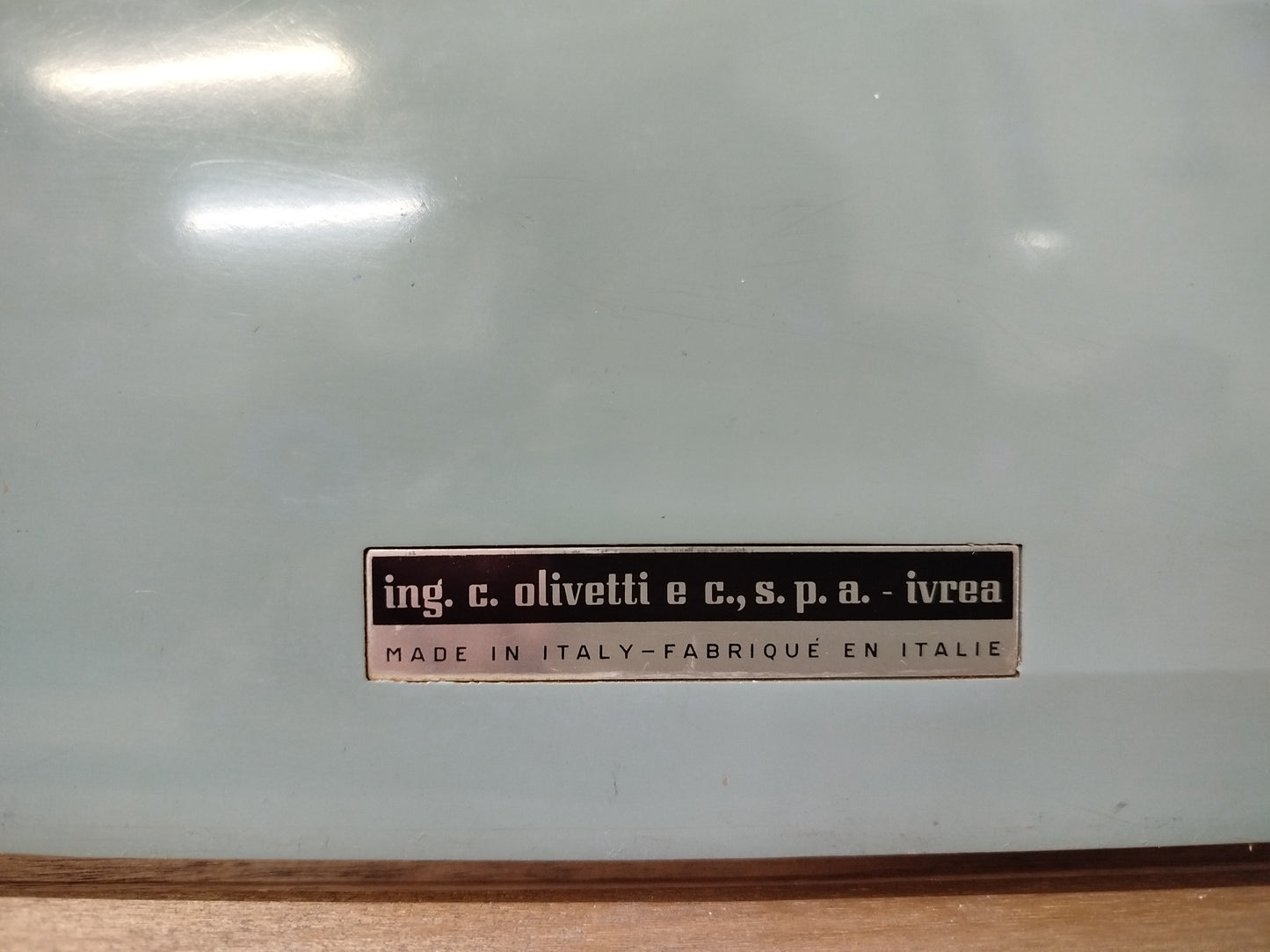 Macchina Da Scrivere Olivetti Studio 44 Vintage Epoca Con Custodia Funzionante