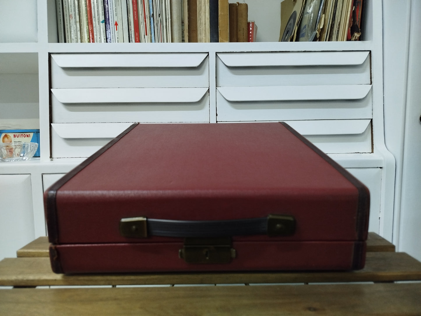 Macchina Da Scrivere Olivetti Studio 44 Vintage Epoca Con Custodia Funzionante