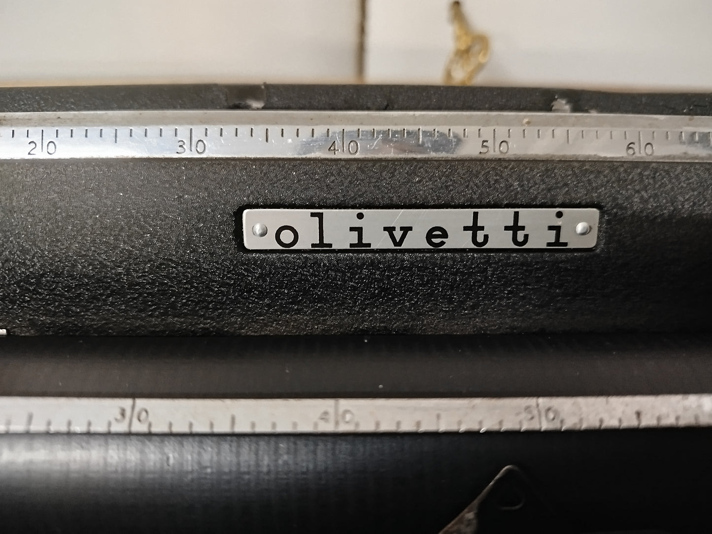 Macchina Da Scrivere Olivetti Studio 42 Portatile Vintage Epoca Anni 30 Colore Nero