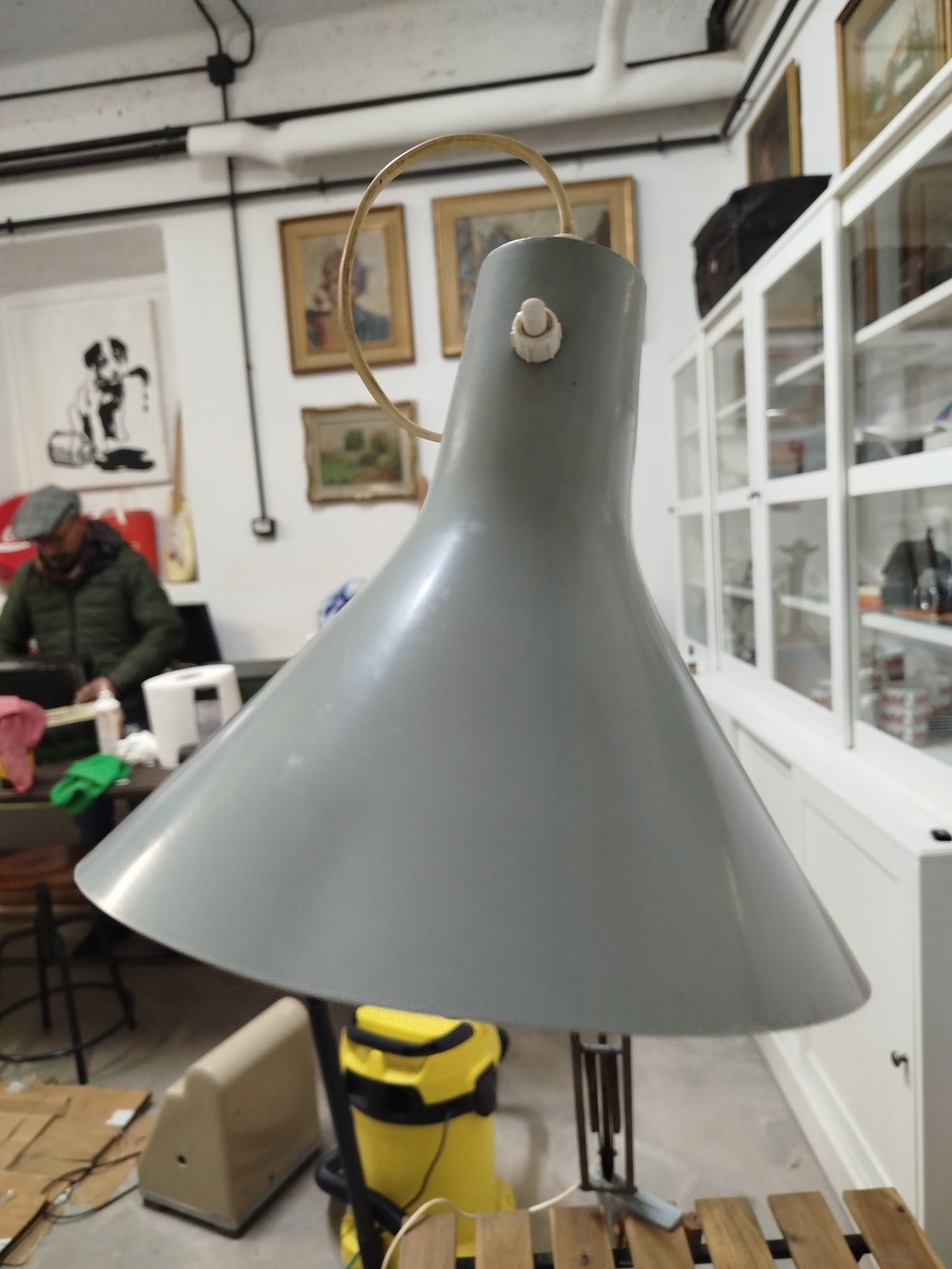Lampada Snodabile Vintage Luxo L-1 Denmark Industriale Design Jacobsen Con Morsetto