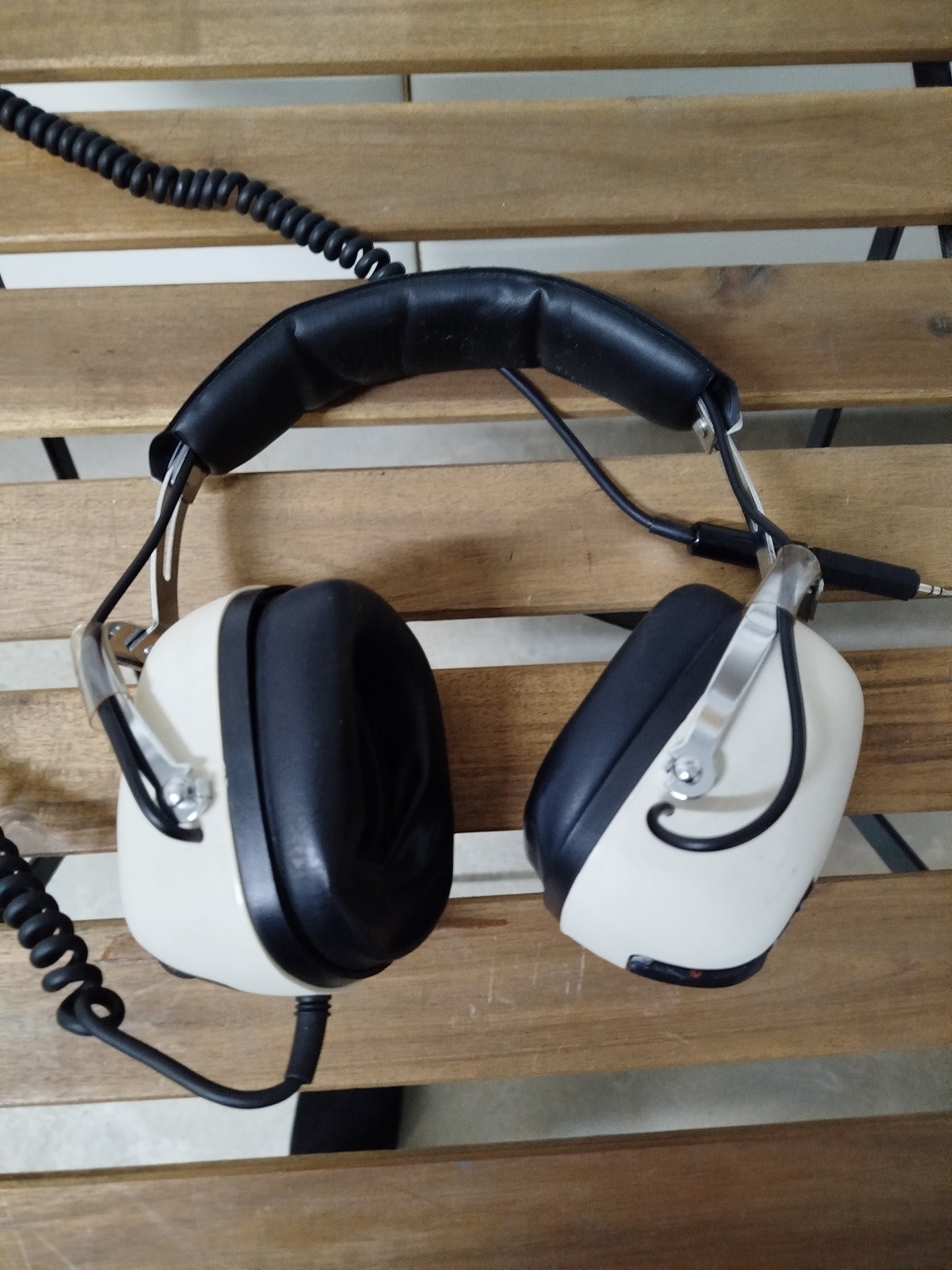Cuffie Sansui SS20 Vintage Epoca Anni 70 Con Scatola Originale Istruzioni White