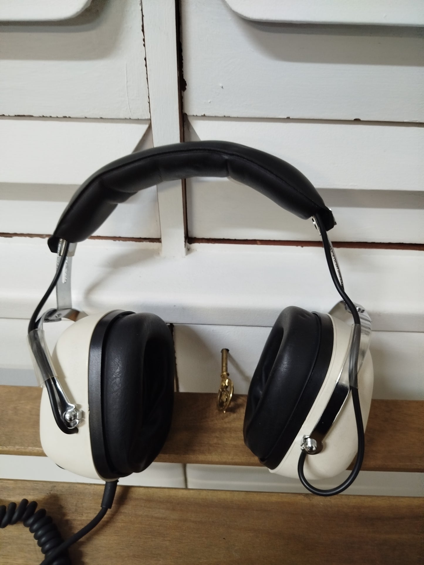 Cuffie Sansui SS20 Vintage Epoca Anni 70 Con Scatola Originale Istruzioni White