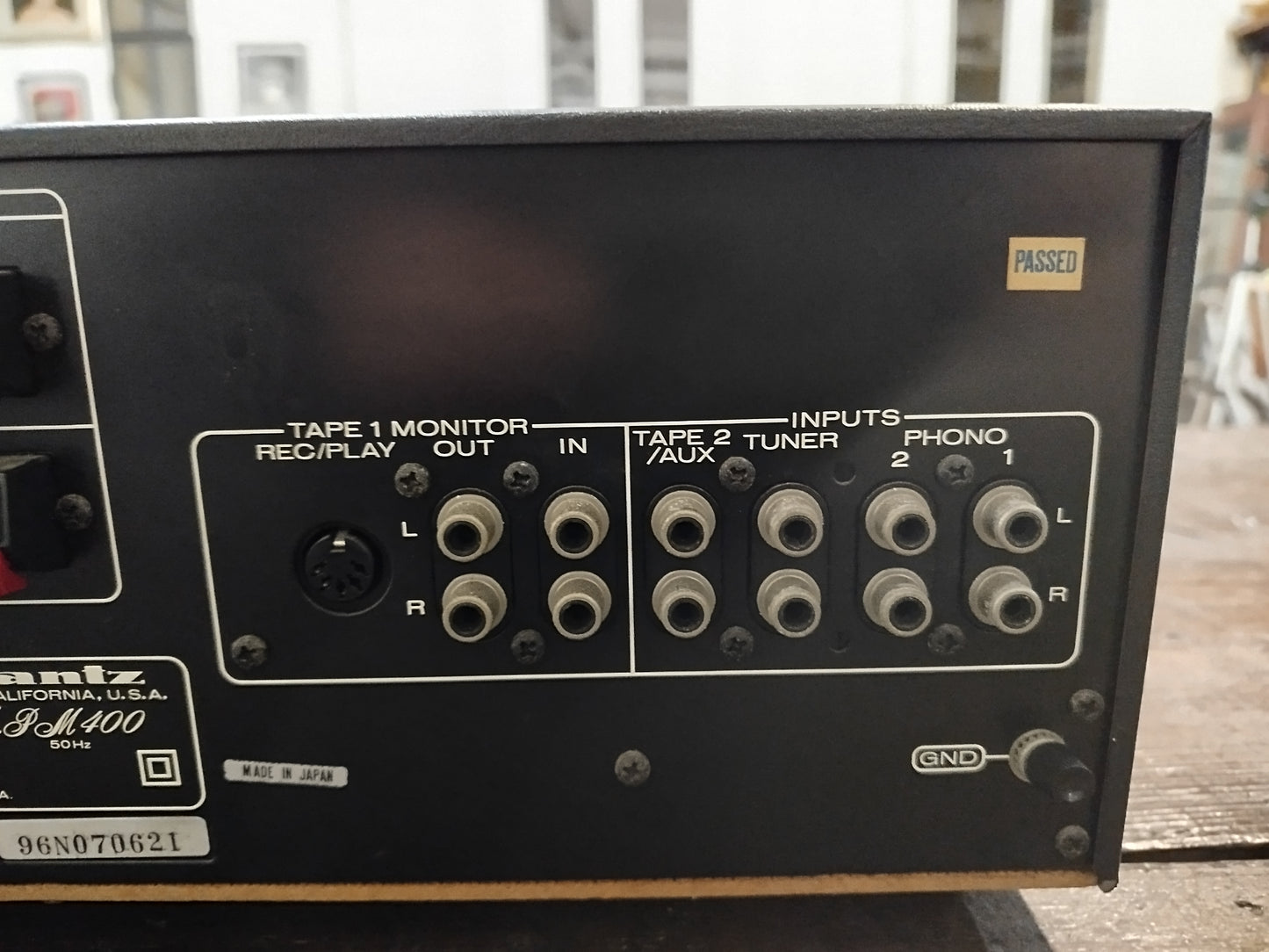 Amplificatore Marantz PM 400 Vintage Epoca Anni 80 Argento Stereo HiFi Giappone