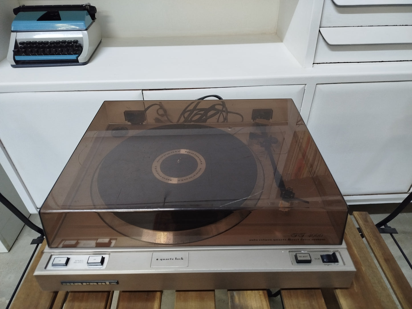 Giradischi Piatto Marantz TT 4000 Vinili Vintage Epoca Anni 70 Parti Di Ricambio