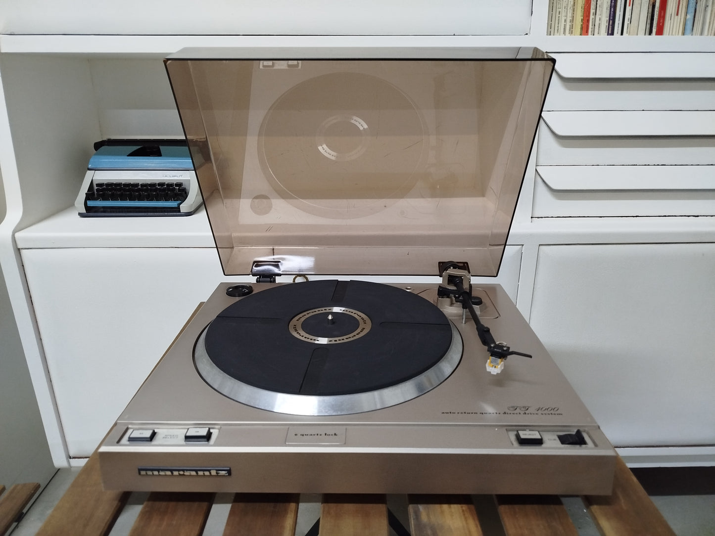 Giradischi Piatto Marantz TT 4000 Vinili Vintage Epoca Anni 70 Parti Di Ricambio