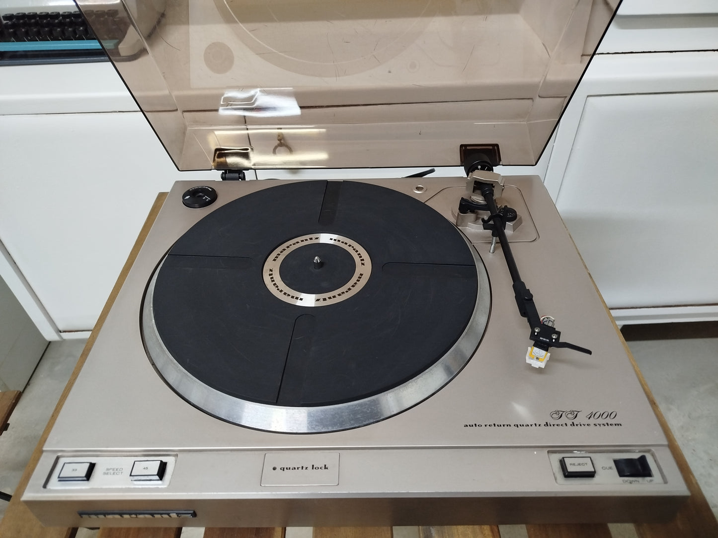 Giradischi Piatto Marantz TT 4000 Vinili Vintage Epoca Anni 70 Parti Di Ricambio