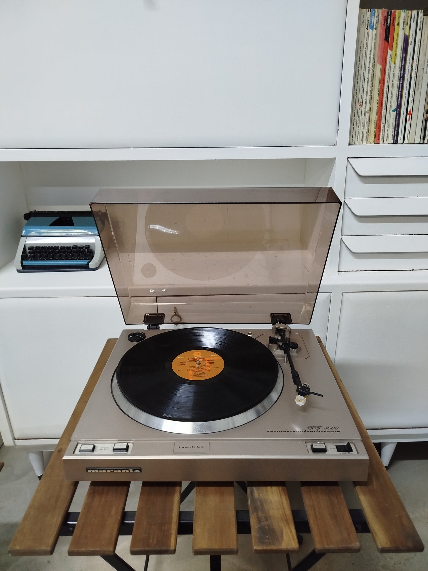 Giradischi Piatto Marantz TT 4000 Vinili Vintage Epoca Anni 70 Parti Di Ricambio
