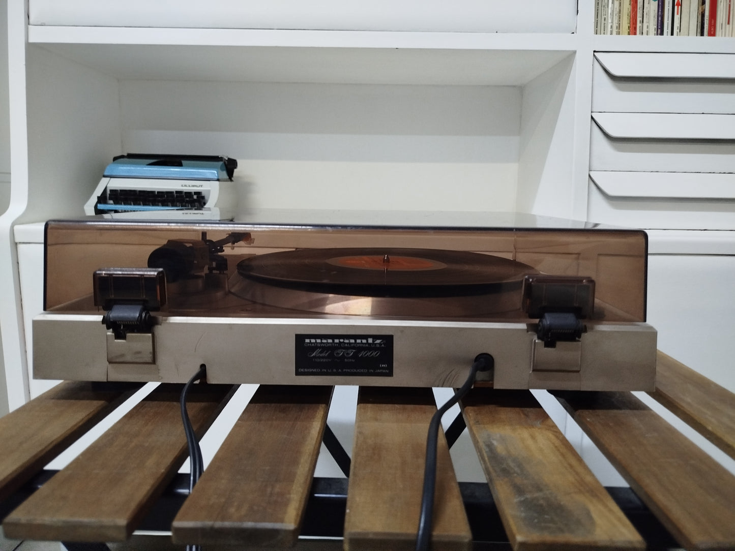 Giradischi Piatto Marantz TT 4000 Vinili Vintage Epoca Anni 70 Parti Di Ricambio