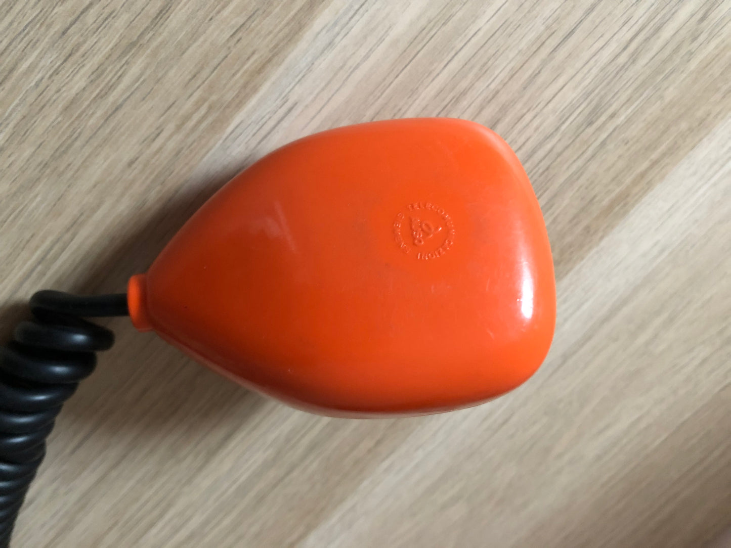 Telefono Grillo Vintage Epoca Anni 60 Design Zanuso Sapper Arancione Siemens Auso