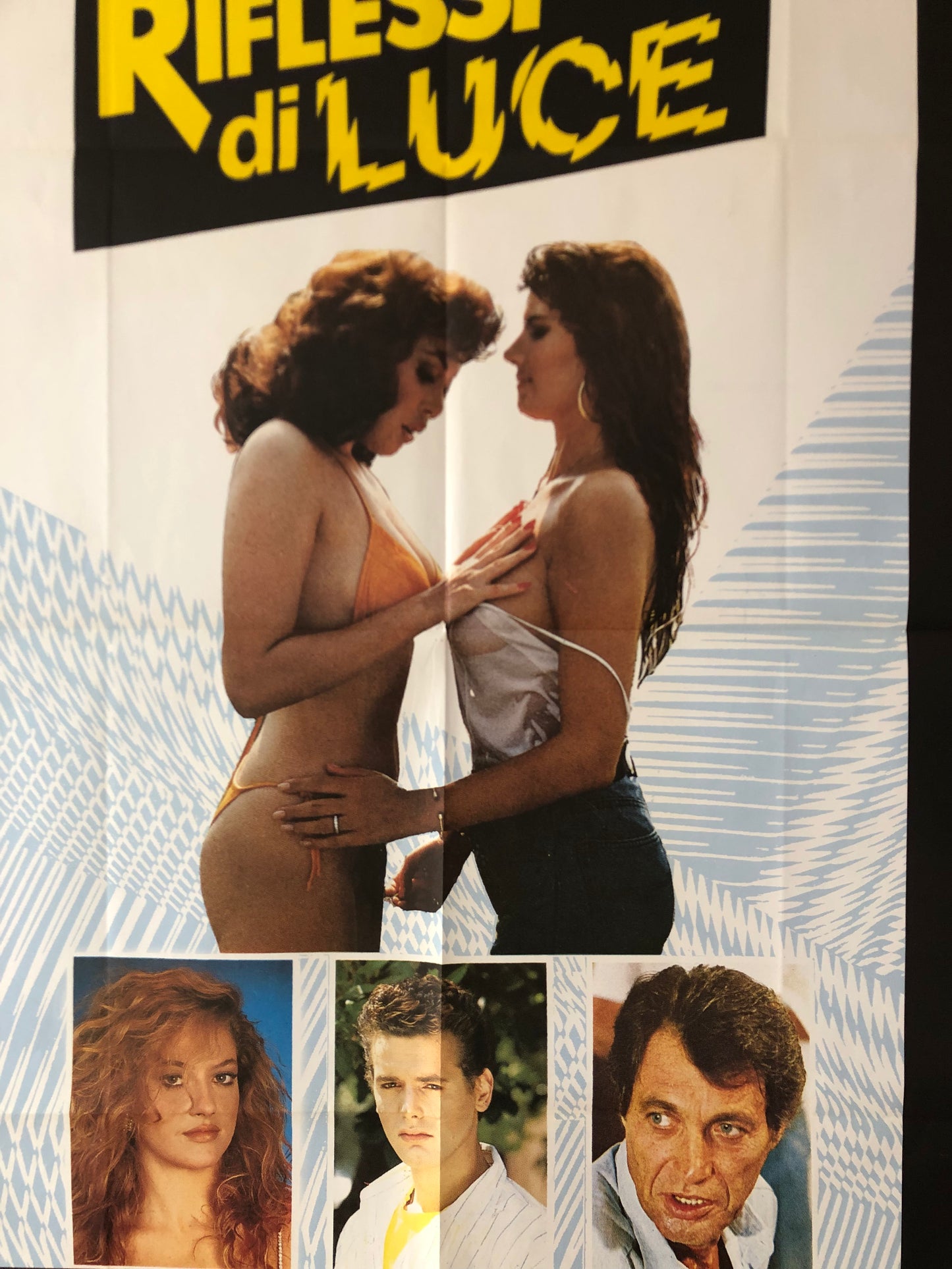 Manifesto Da Cinema Originale Riflessi Di Luce Film Anno 1987 Locandina Poster 140x100
