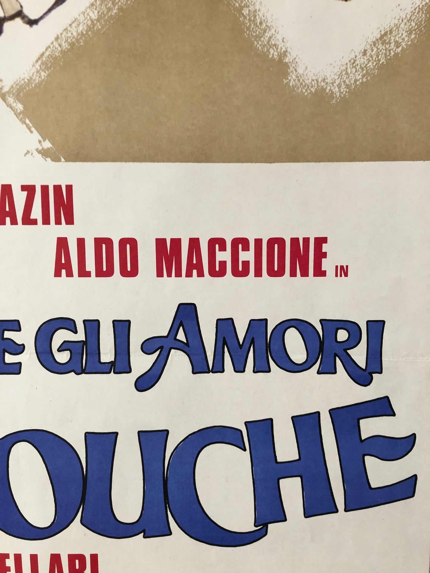 Manifesto Da Cinema Originale "Scaramouche - Le Avventure E Gli Amori" Anno 1976, misure 140x100