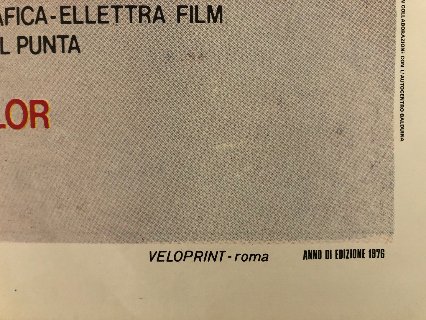 Manifesti Cinema Originali Film "Donna...Cosa Si Fa Per Te", Anno 1976, misure 280x200 cm