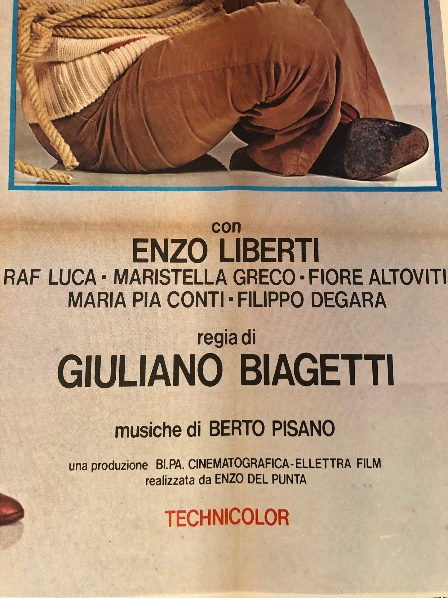 Manifesti Cinema Originali Film "Donna...Cosa Si Fa Per Te", Anno 1976, misure 280x200 cm