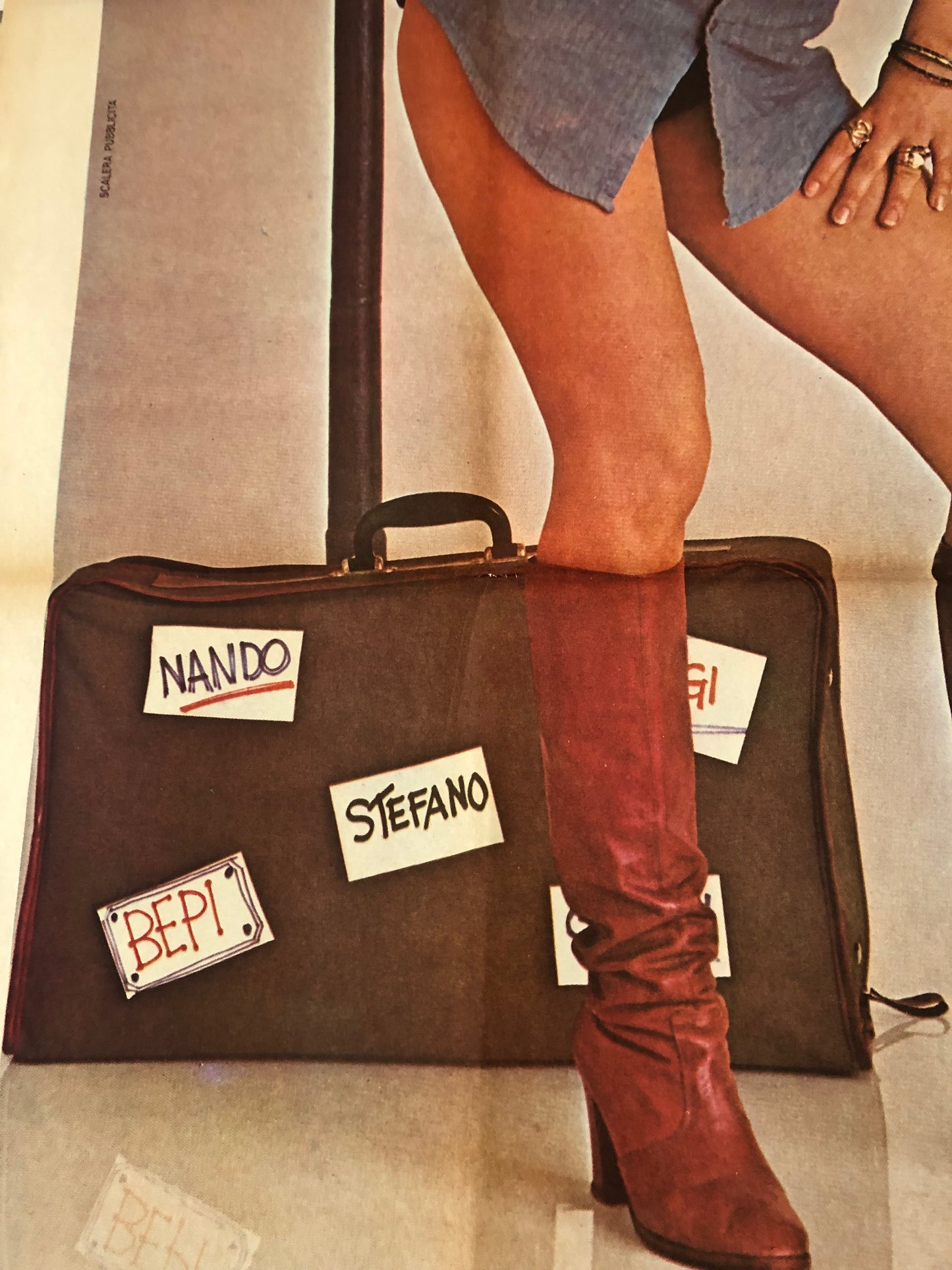 Manifesti Cinema Originali Film "Donna...Cosa Si Fa Per Te", Anno 1976, misure 280x200 cm