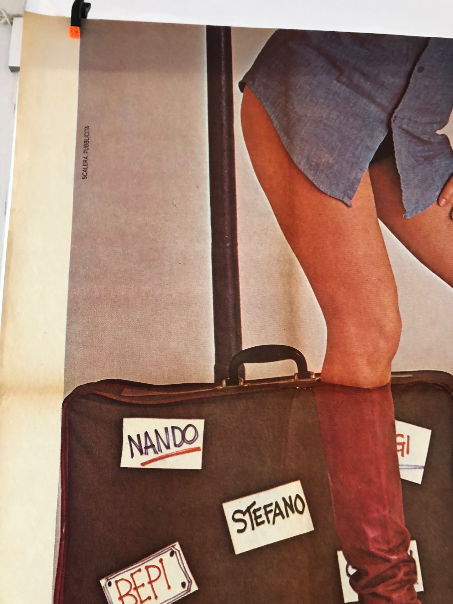 Manifesti Cinema Originali Film "Donna...Cosa Si Fa Per Te", Anno 1976, misure 280x200 cm