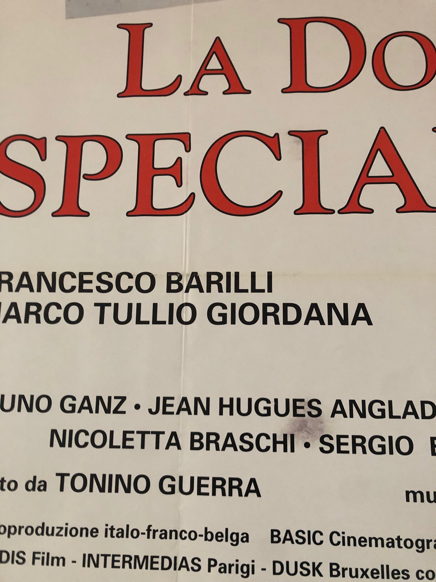 Manifesti Da Cinema Originali Film "La Domenica Specialmente", misure totali 280x200
