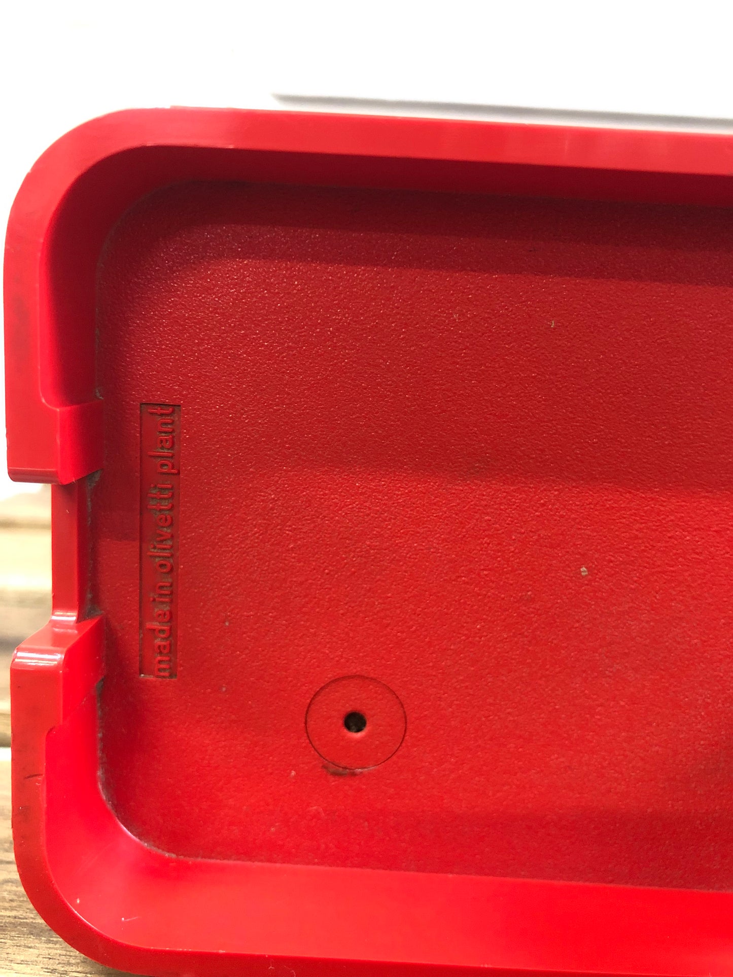 Macchina Da Scrivere Olivetti Valentine Design Ettore Sottsass Vintage Rossa
