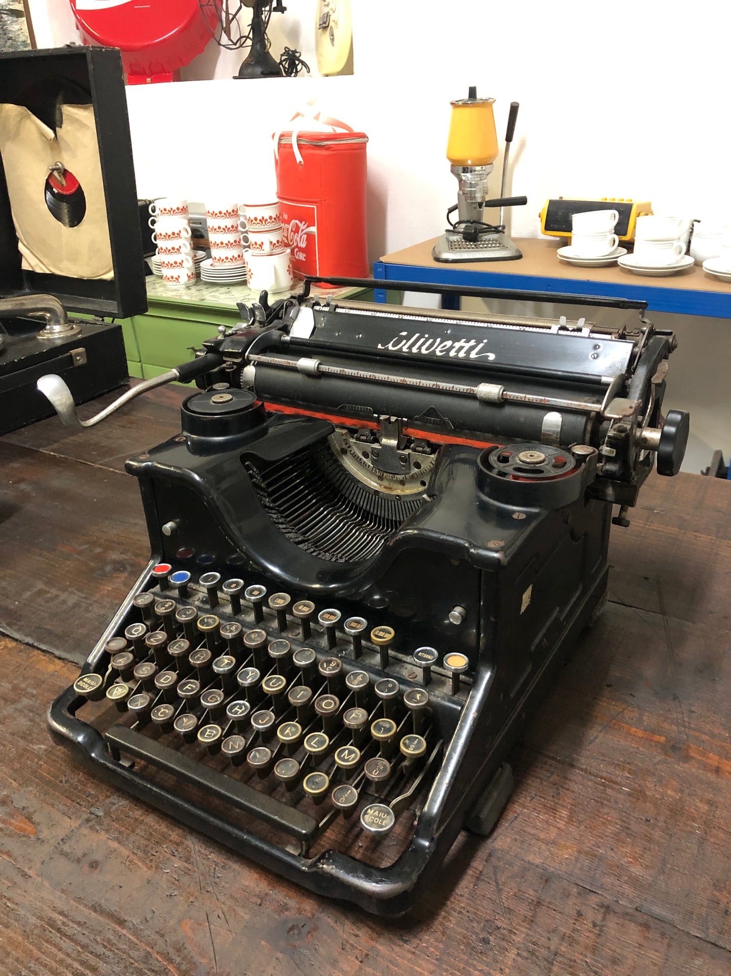 Macchina Da Scrivere Antica Olivetti M40 Vintage Epoca Anni 30 Camillo Olivetti