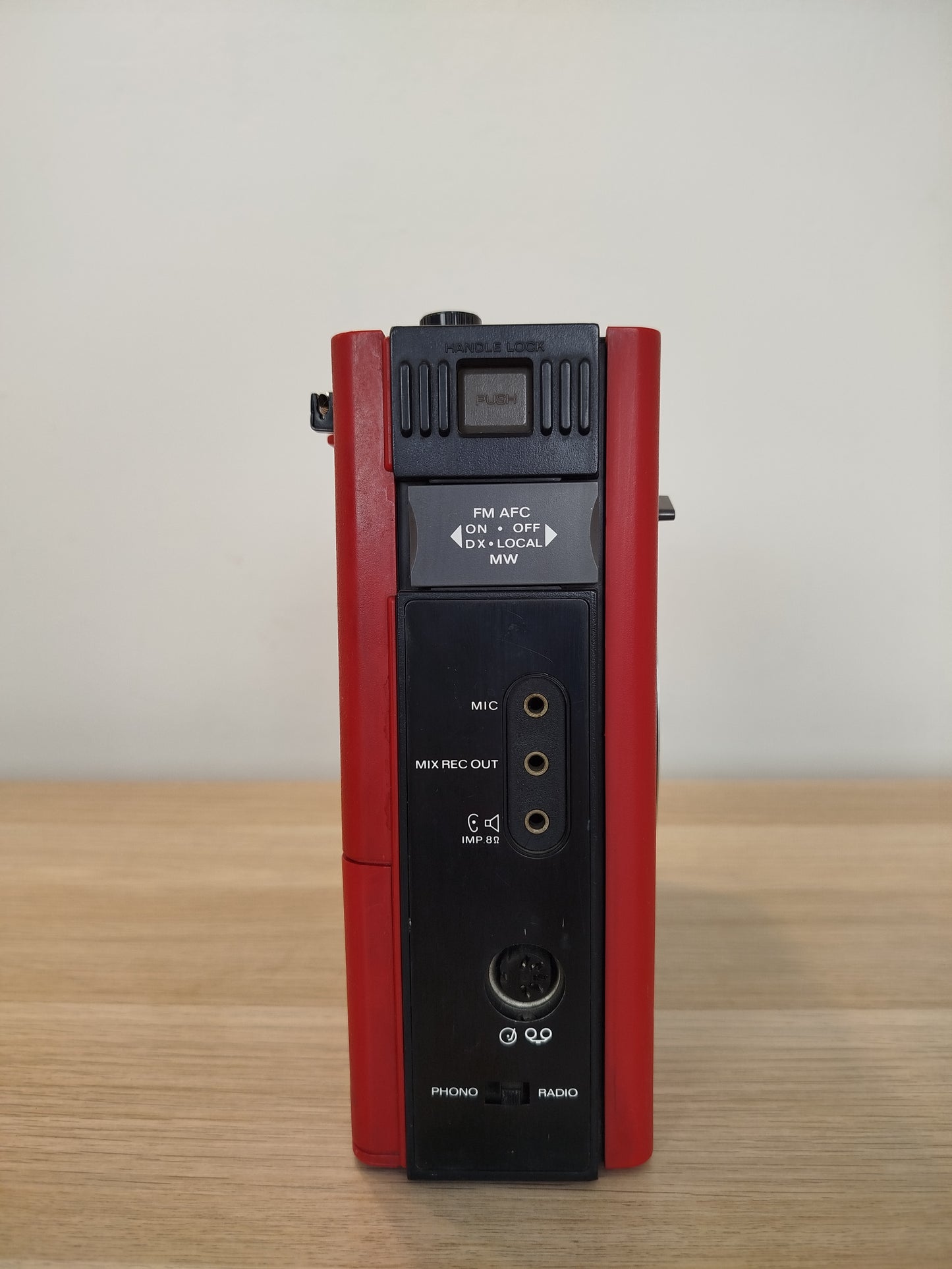 Radio National Panasonic GX300 RF-888JBS Vintage Epoca Anni 70 Rossa FM AM