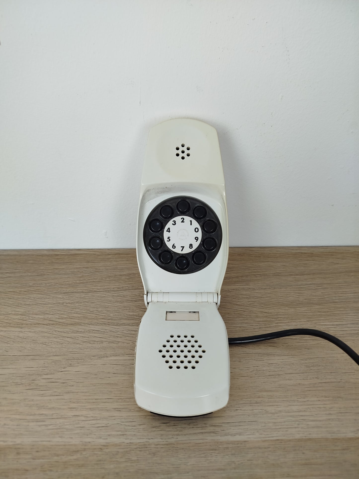 Telefono Grillo Vintage Epoca Anni 60 Design Zanuso Sapper Bianco Siemens Auso