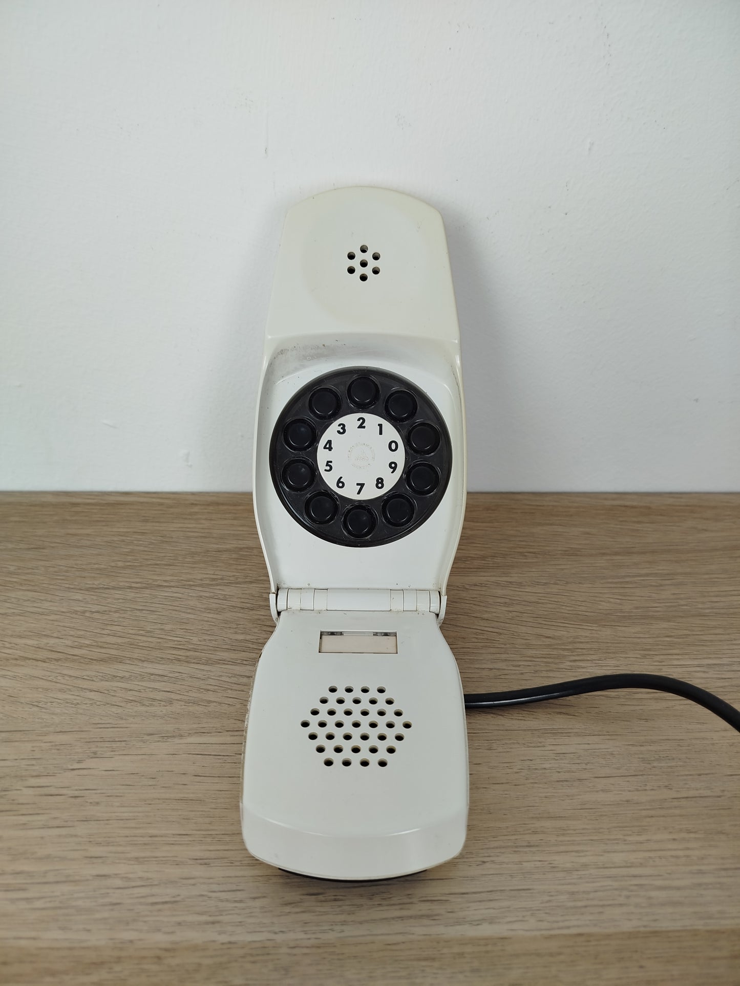 Telefono Grillo Vintage Epoca Anni 60 Design Zanuso Sapper Bianco Siemens Auso