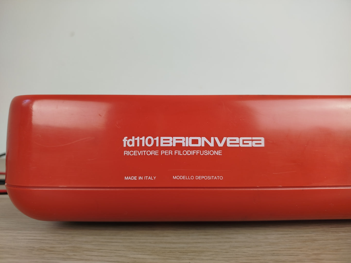 Ricevitore Filodiffusione Brionvega fd1101 Radio Castiglioni Design Arancione