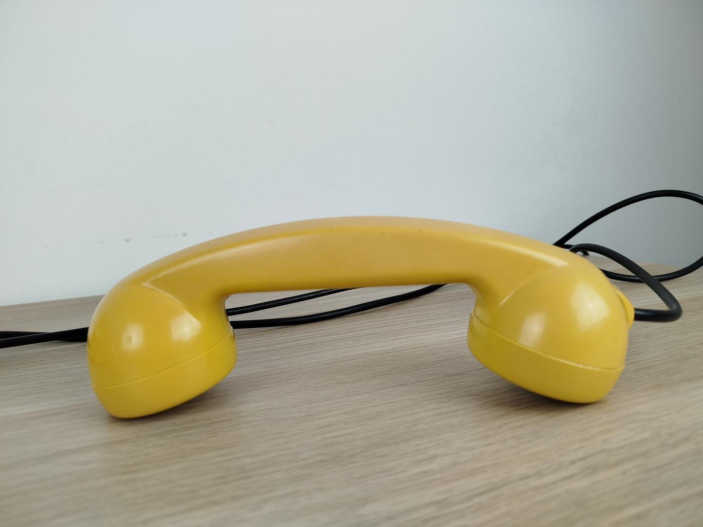 Telefono A Disco Siemens Auso S62 Vintage Epoca Design Lino Saltini Giallo