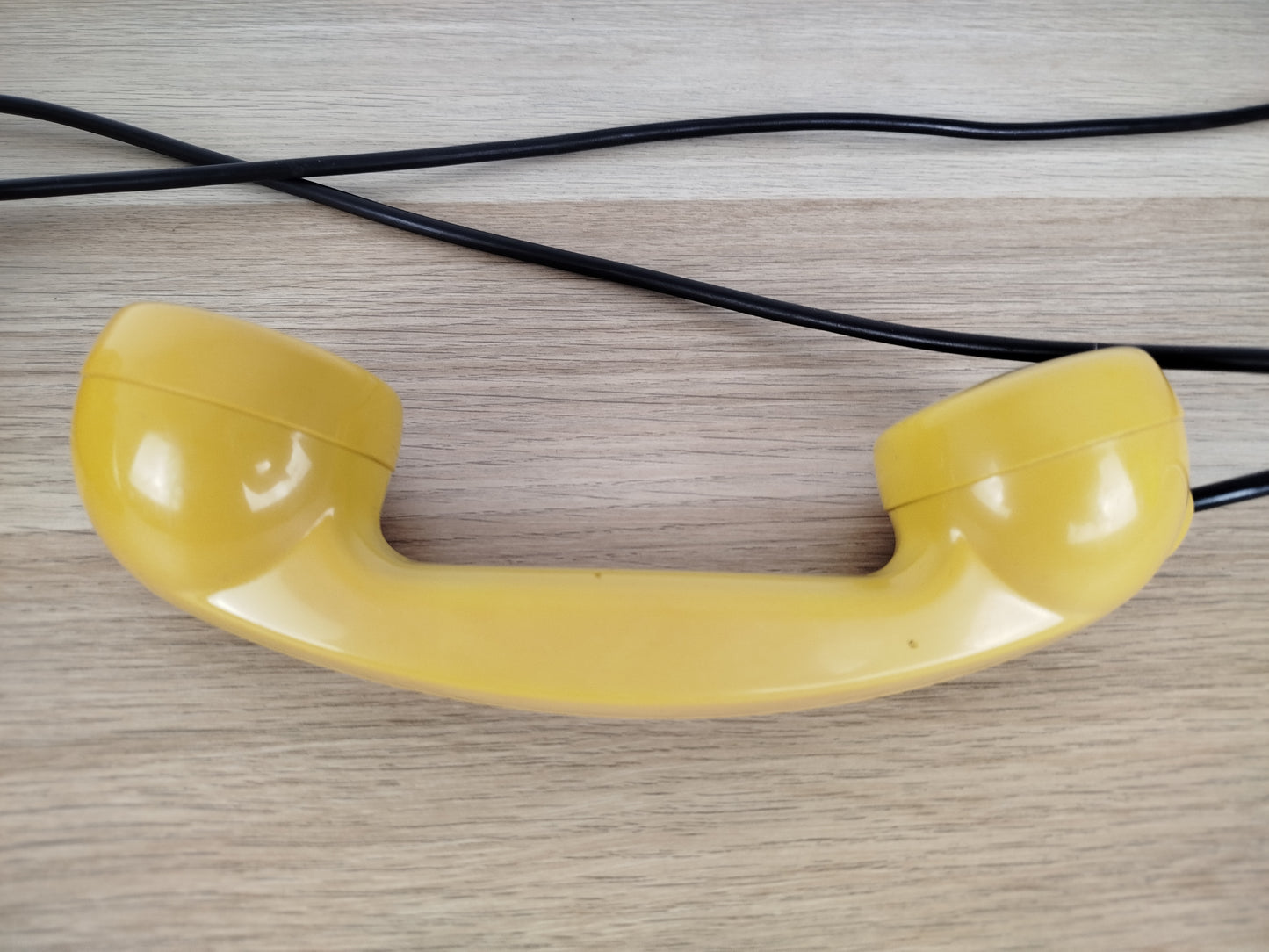 Telefono A Disco Siemens Auso S62 Vintage Epoca Design Lino Saltini Giallo