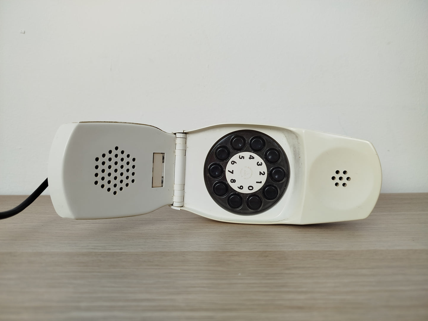 Telefono Grillo Vintage Epoca Anni 60 Design Zanuso Sapper Bianco Siemens Auso