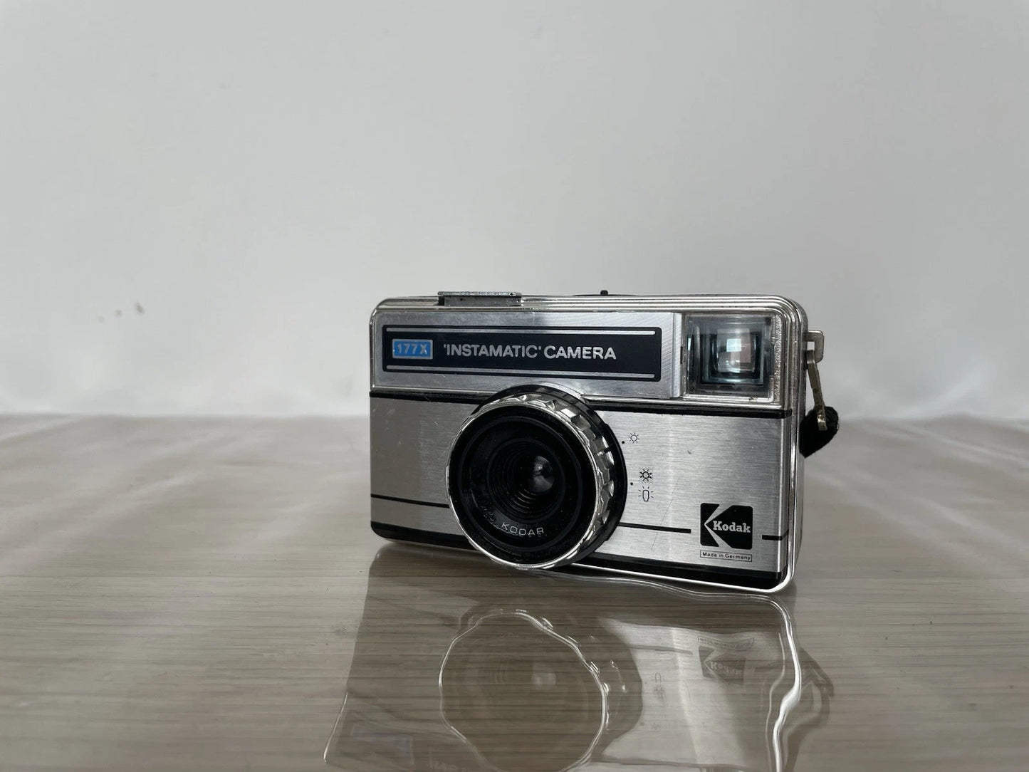 Fotocamera Instamatic Camera 177 X Kodak Vintage Anni 70 England Argento Compatta