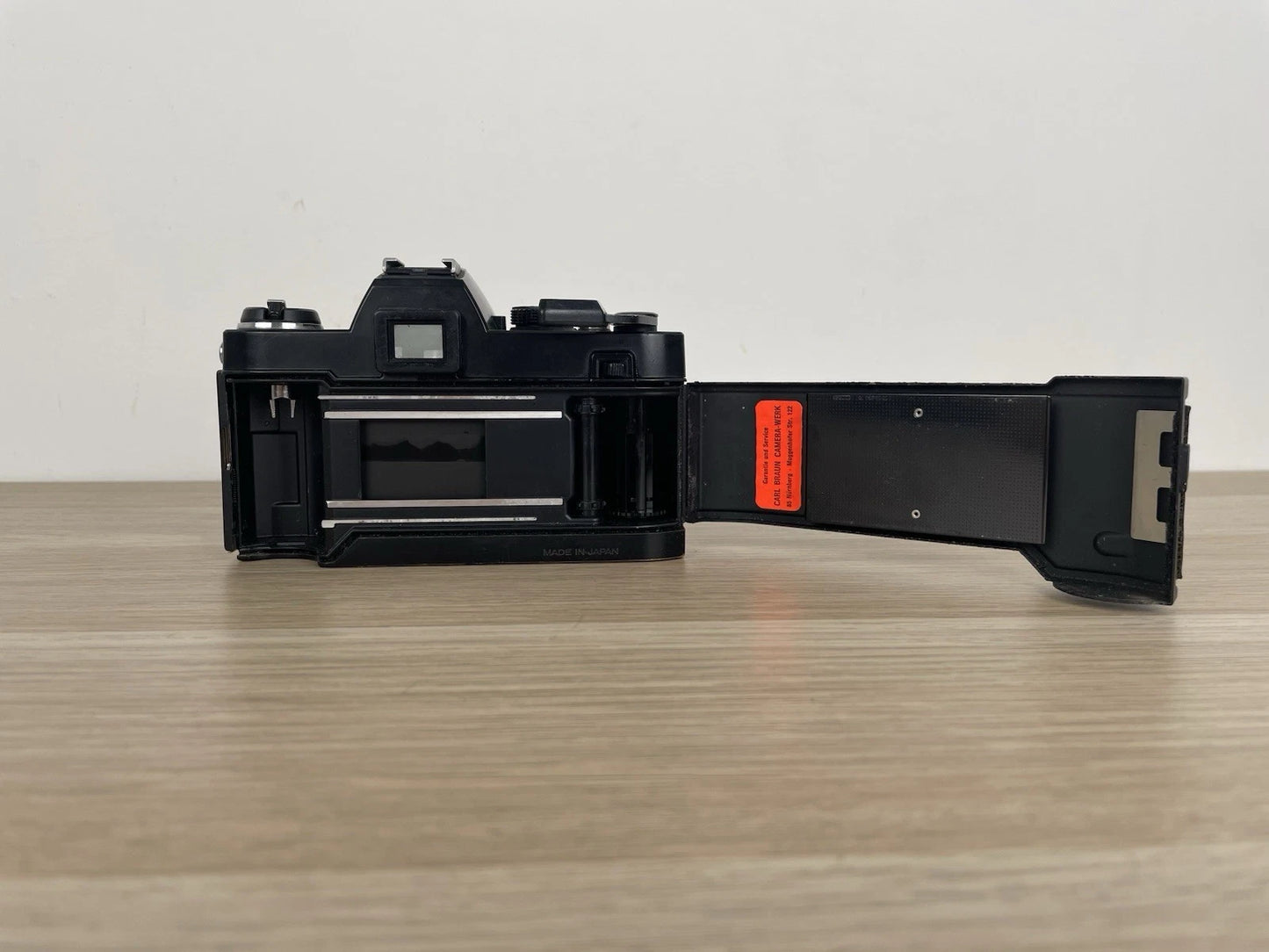 Fotocamera Analogica Konica Autoreflex TC Solo Corpo Macchina Fotografica Nero