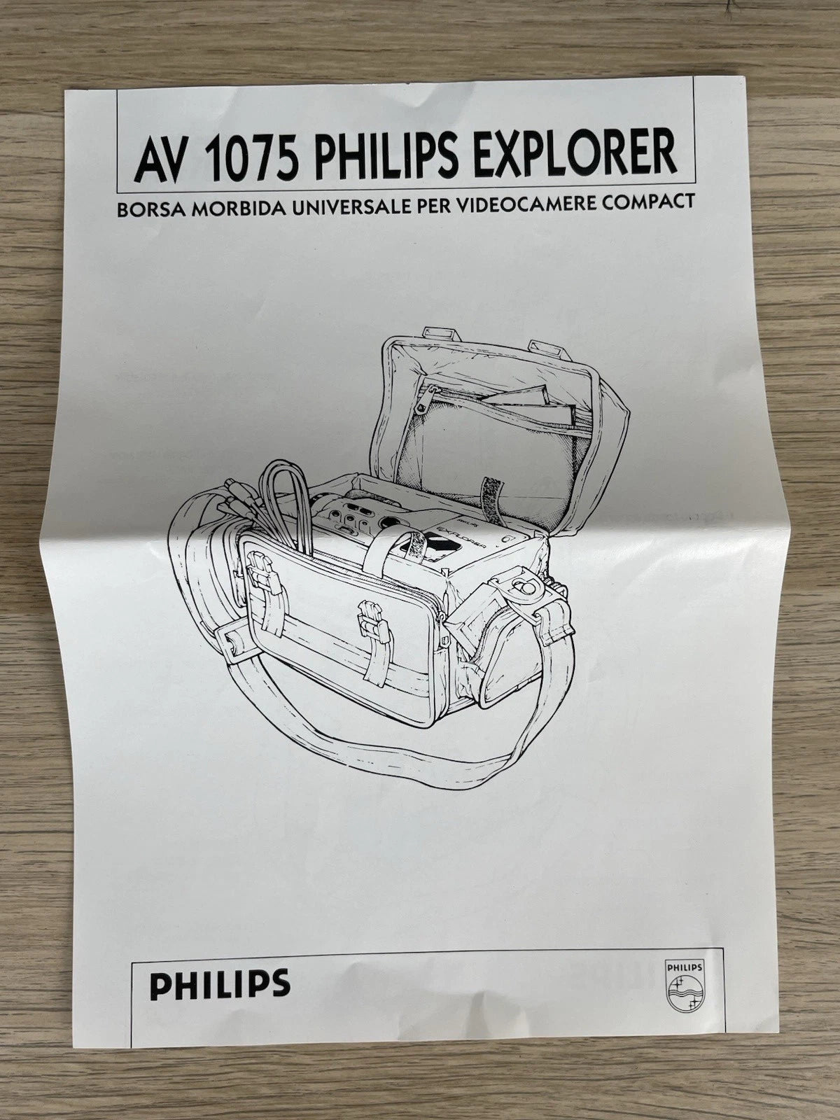 Borsa Per Fotocamera E Attrezzatura Fotografica Philips Explorer AV1075 Grigio